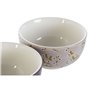 Bol DKD Home Decor Vert Rose Moutarde Lila Dolomite Shabby Chic 600 ml
