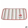 Dessous de plat Bon Appetit Blanc Rouge 33 x 0,3 x 48 cm (12 Unités)