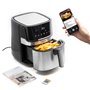 Friteuse sans Huile InnovaGoods Fryinn Pro 5500 Noir Acier inoxydable
