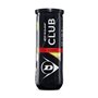 Balles de Tennis D TB CLUB AC 3 PET Dunlop 601334 3 Pièces (Caoutchouc