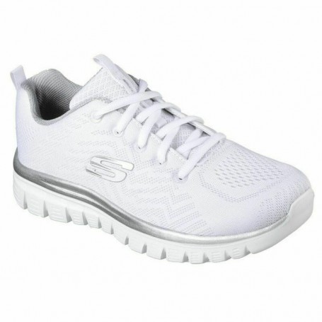 Baskets Casual pour Femme Skechers Blanc Femme