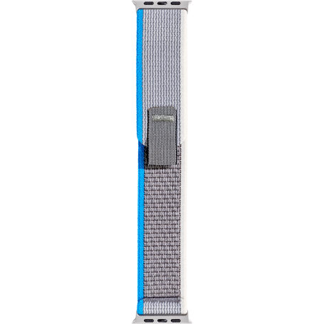 Bracelet Trail pour Apple Watch 42-44-45-49mm Gris et Bleu Bigben