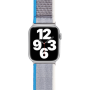 Bracelet Trail pour Apple Watch 42-44-45-49mm Gris et Bleu Bigben