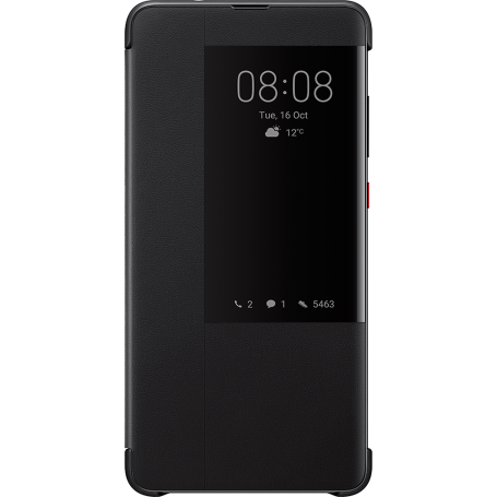 Etui folio Huawei noir pour Mate 20