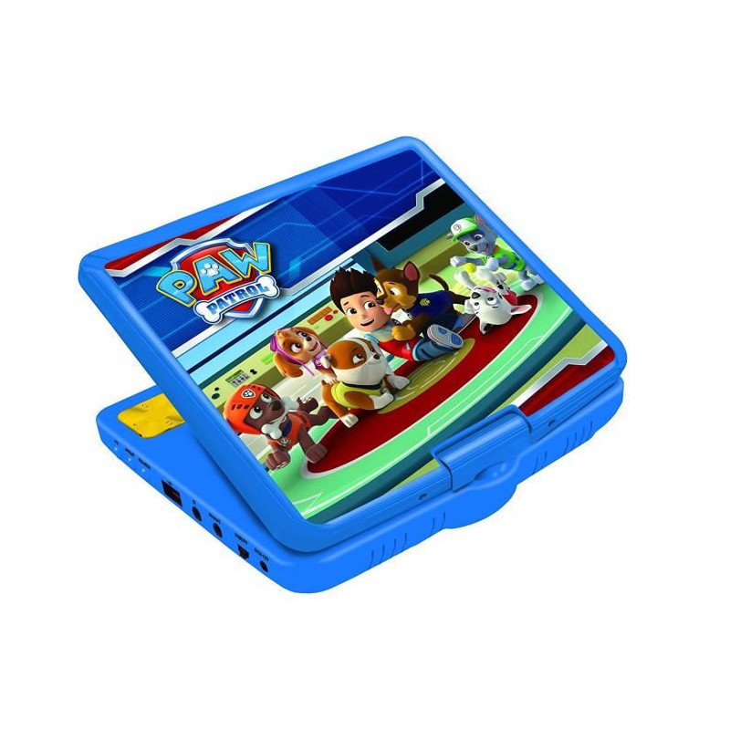 Image secondaire de Lecteur DVD portable enfant Pat Patrouille - Lexibook - écran LCD 7 - batterie rechargeable