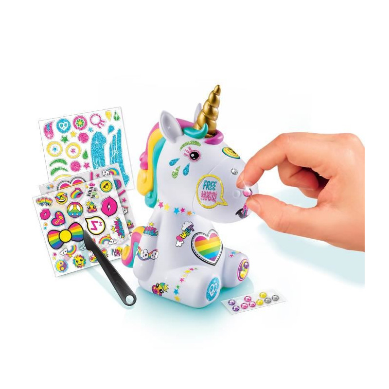 Image secondaire de Licorne Lumineuse DIY Unicorn Canal Toys OFG 106 Blanc Aluminium Plastique