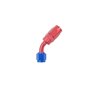 Raccord Mraz OCC9070-11-06 AN6 ( 9/16 x 18 UNF)  Rouge 45º