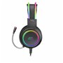 Casques avec Microphone Mars Gaming MHRGB Noir