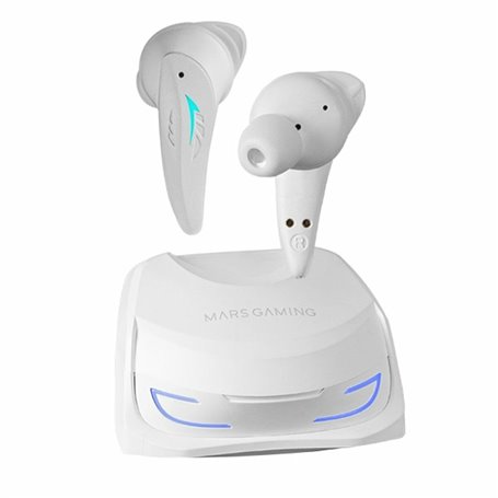 Casques avec Microphone Mars Gaming MHIULTRA Blanc
