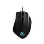 Souris Gaming avec LED Newskill HABROK RGB 16000 dpi Noir
