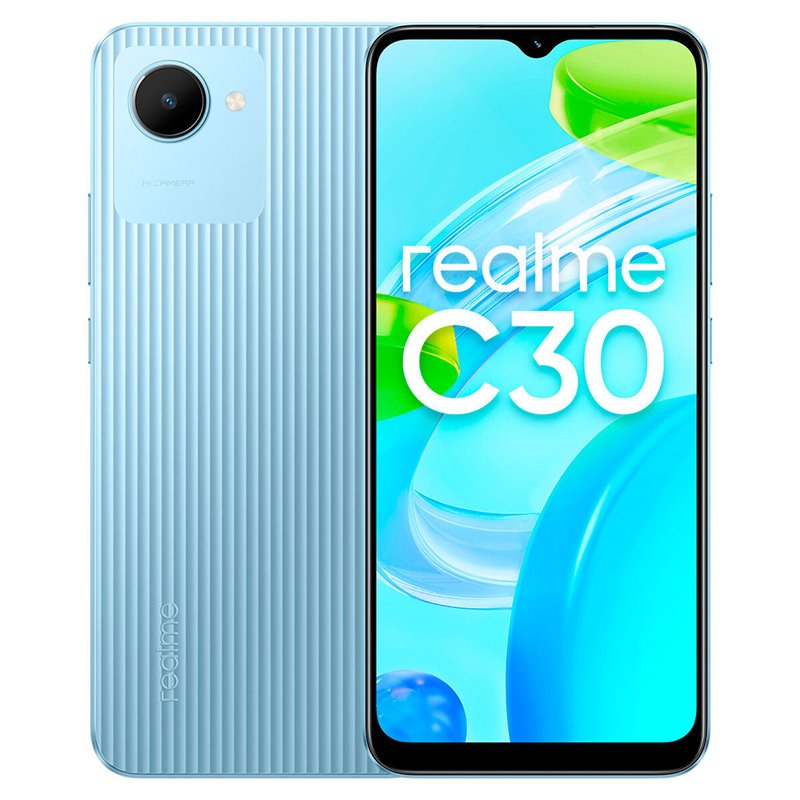 Realme C30 3GB 32GB Bleu 3 GB RAM Octa Core Unisoc 6,5