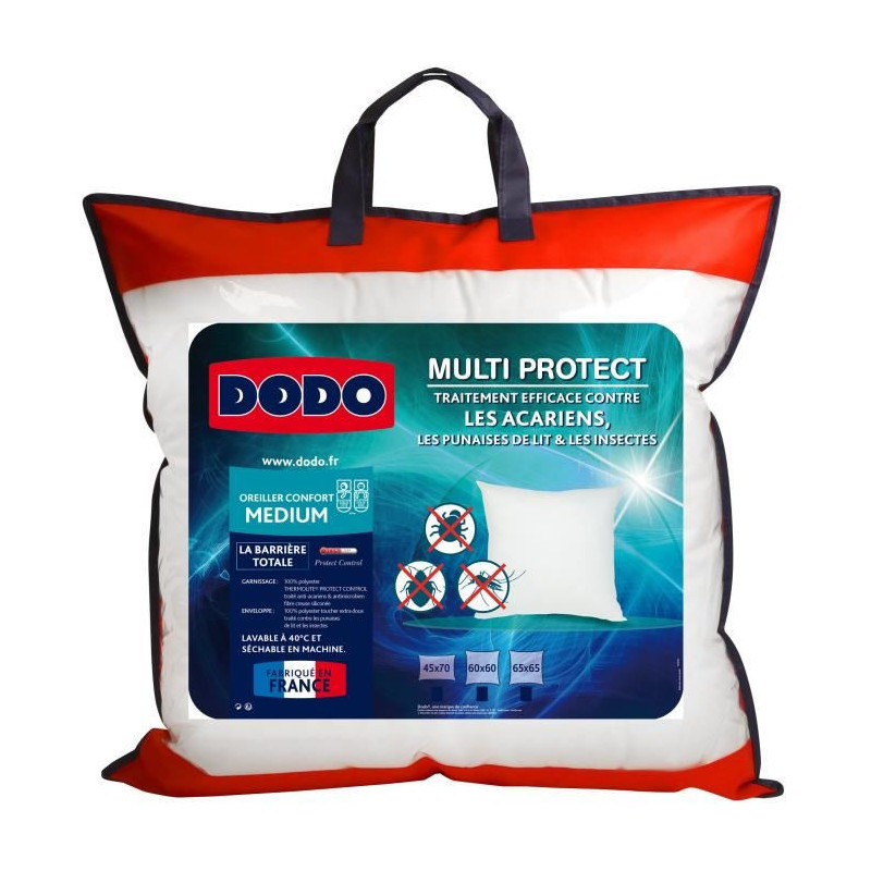 Oreiller Dodo Multiprotect 65 x 65 cm