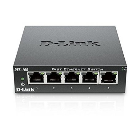 Commutateur Réseau de Bureau D-Link DES-105 LAN