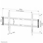Support de TV Neomounts WL30-550BL18 43" 70 Kg