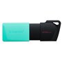 Pendrive Kingston DTXM/256GB Porte-clés Noir Turquoise 256 GB