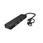 Hub USB Natec NHU-2023 Noir
