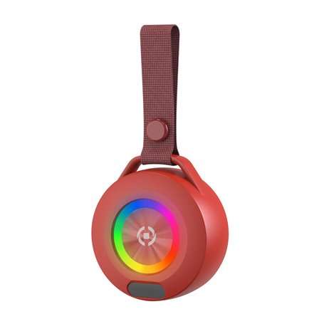 Haut-parleurs bluetooth portables Celly LIGHTBEATRD Rouge