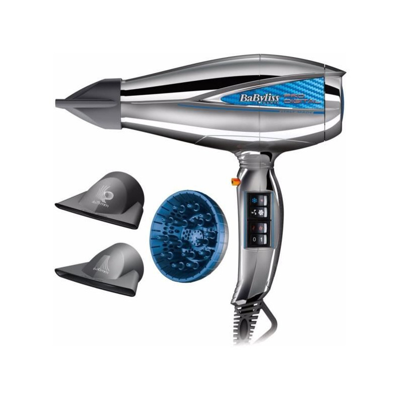 Sèche-Cheveux Babyliss 6000E 2200 W Gris Argenté 2200 W