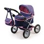 Poussette pour poupées Reig Trendy Royal Special Version Bleu Rose 45 