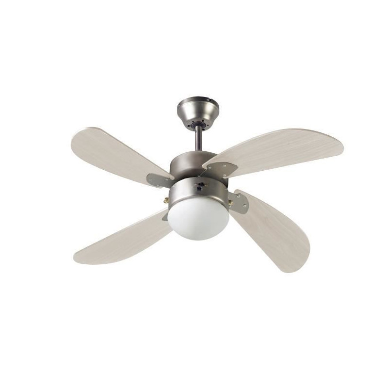 Ventilateur de Plafond avec Lumière Farelek Bermudes 50W 60 W