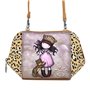 Sac à Bandoulière Gorjuss Léopard (26 x 15,5 x 9,5 cm)