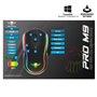 Spirit Of Gamer PRO M9, Souris Gamer Sans Fil Ambidextre, 6 Boutons Pr