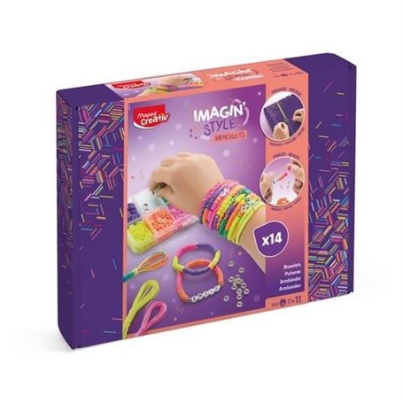 Maped - 907404 - Bracelets - Set creativ - Neon