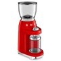 Smeg Moulin à café 350g 150w rouge - CGF11RDEU