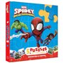 SPIDEY ET SES AMIS EXTRAORDINAIRES - Mon Petit Livre Puzzle - 5 puzzles 9 pièces - MARVEL