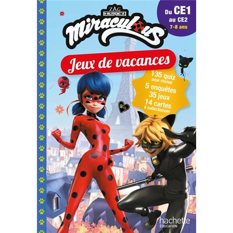 Miraculous - Jeux de vacances 2022 - Du CE1 au CE2