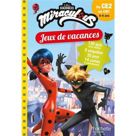 Miraculous - Jeux de vacances 2022 - Du CE2 au CM1