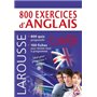 800 exercices d'anglais