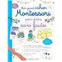 Mon grand cahier Montessori pour écrire sans fautes