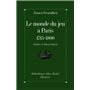 Le Monde du jeu à Paris, 1715-1800
