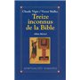 Treize Inconnus de la Bible