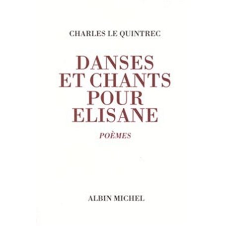 Danses et chants pour Élisane