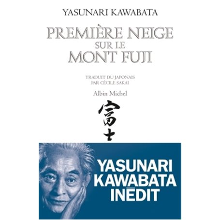 Première neige sur le mont Fuji