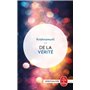 De la vérité
