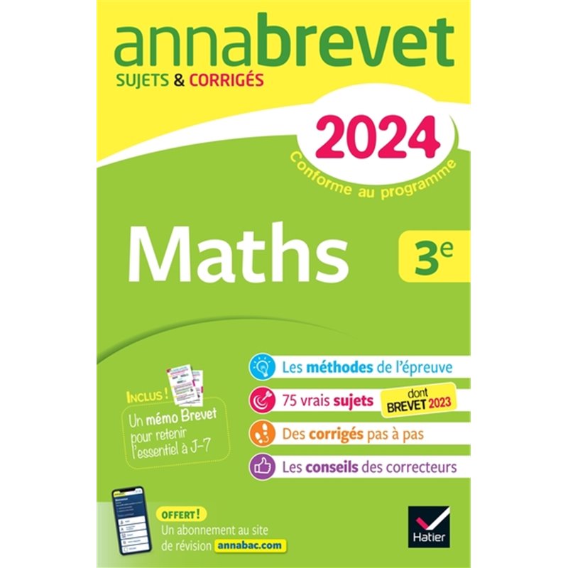 Annales Du Brevet Annabrevet Maths E Bernard Demeillers