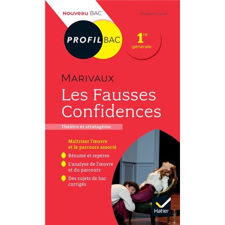 Profil - Marivaux, Les Fausses Confidences (oeuvre au programme Bac 2024)