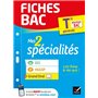 Fiches bac Mes 2 spécialités Tle générale : SES, HGGSP & Grand Oral - Bac 2024