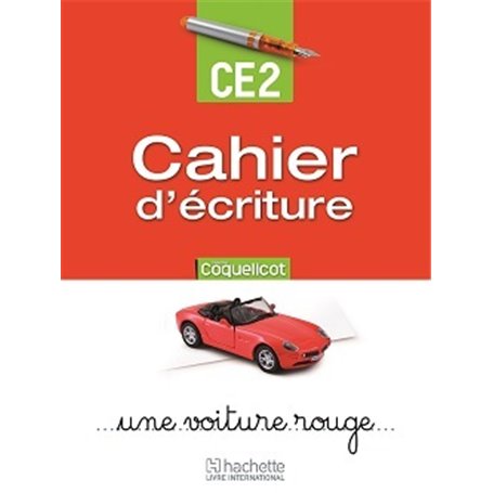 Coquelicot cahier écriture CE2