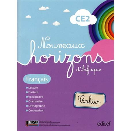 Nouveaux Horizons d'Afrique Français CE2 Cahier
