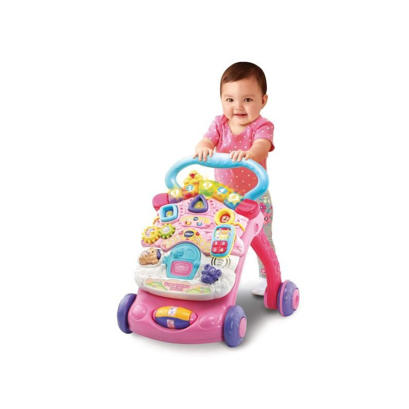 Image secondaire de Vtech Super Trotteur Parlant 2 En 1 Rose