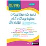 Maîtriser le sens et l'orthographe des mots - Cycle 2