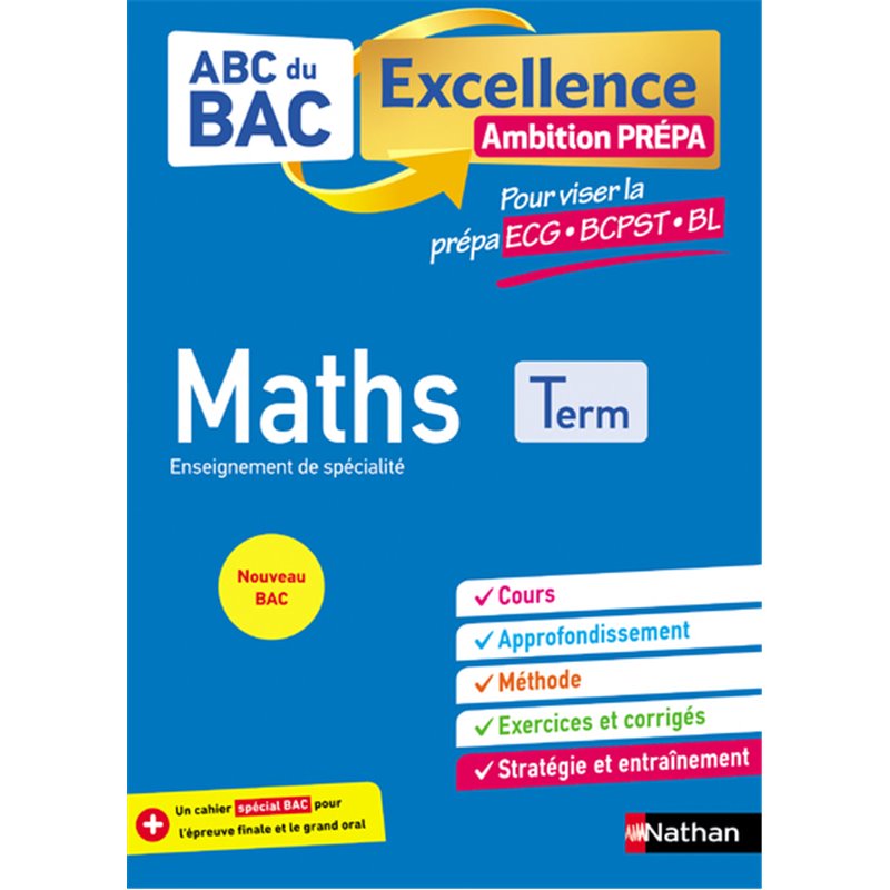 Abc Bac ABC BAC Excellence - Maths prépa ECG/BCPST/BL Term - Christian Lixi ...