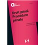 Droit pénal, procédure pénale. 9e éd.
