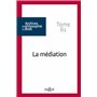 La médiation - Tome 61