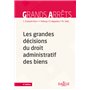 Les grandes décisions du droit administratif des biens. 4e éd.