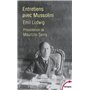 Entretiens avec Mussolini